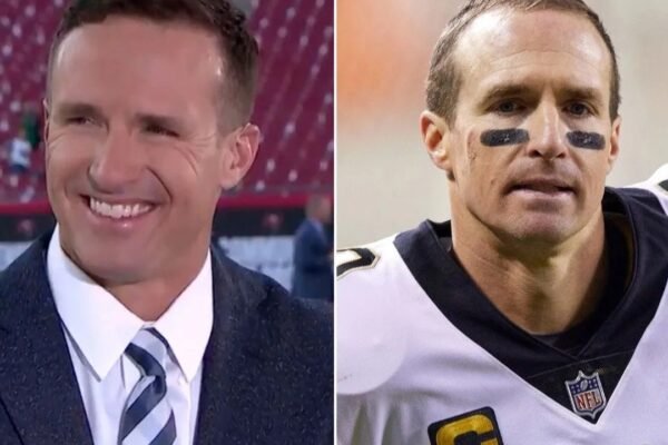 Drew Brees Makes His NBC Debut