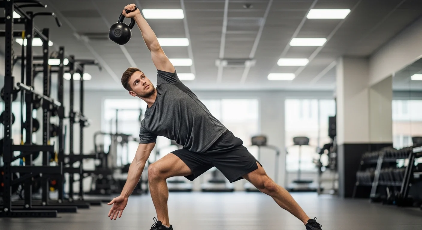 Kettlebell Windmill Guide: Form, Benefits, Muscles Engaged, Variations, and More