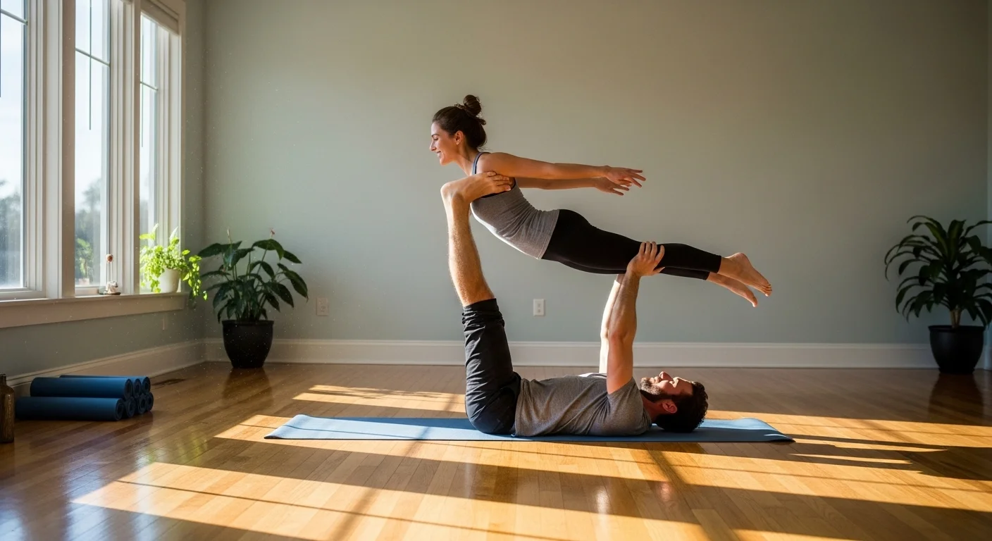 Yoga Positions for Partners: 15 Easy Couples Yoga Poses for Beginners